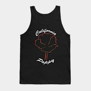 California - Poppy Tank Top